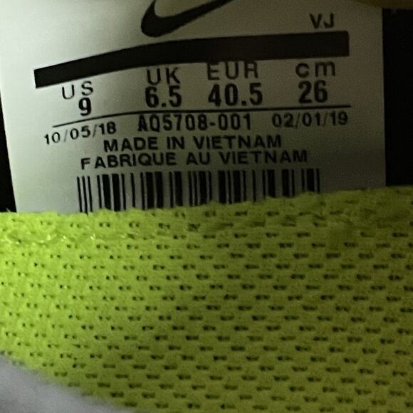 Nike Free RN Flyknit 3.0 Women’s Size 9 Black Running Shoes Athletic Sneaker EUC - Picture 8 of 8